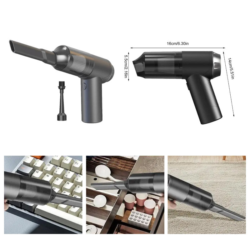 ASPIRADORA PORTATIL PARA AUTOMOVIL Y HOGAR