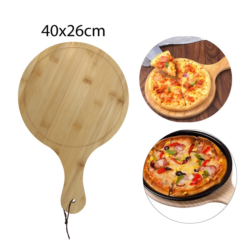 TABLA DE BAMBÚ PARA PIZZA 40X26 CM