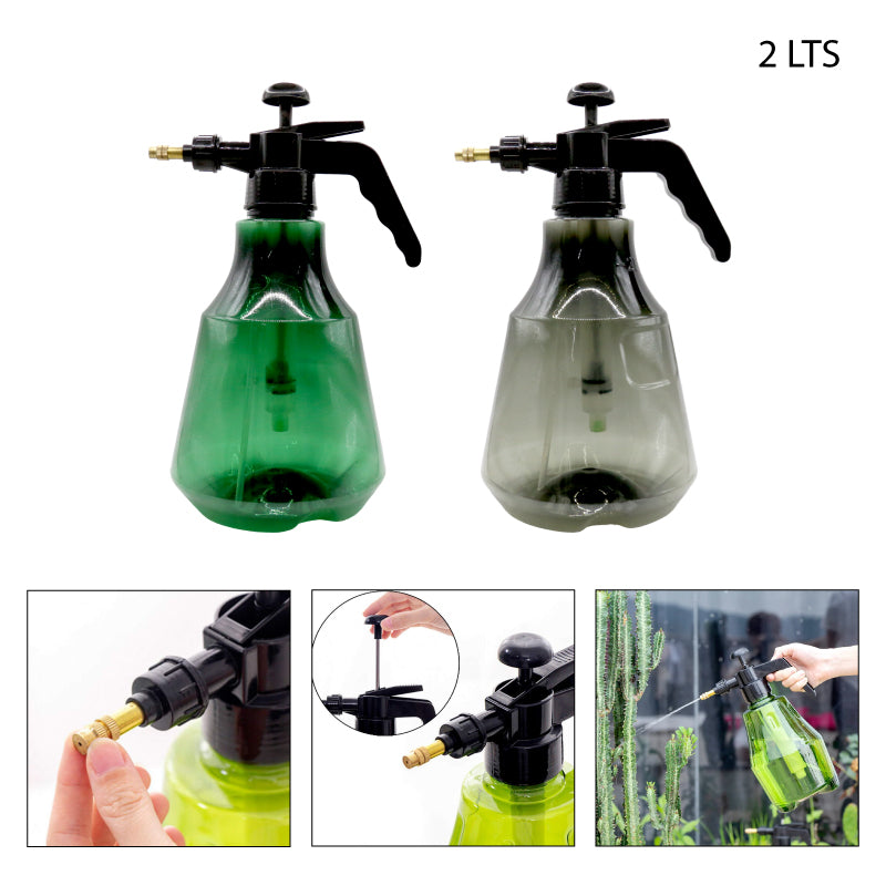 BOTELLA DE AGUA CON PULVERIZADOR PARA RIEGO 2LTS