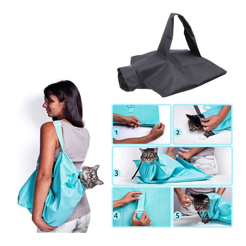 BOLSA DE TRANSPORTE PORTATIL PARA GATOS