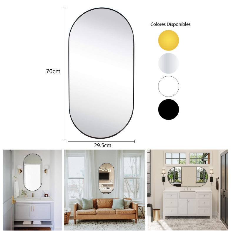 ESPEJO ROMBO ALARGADO