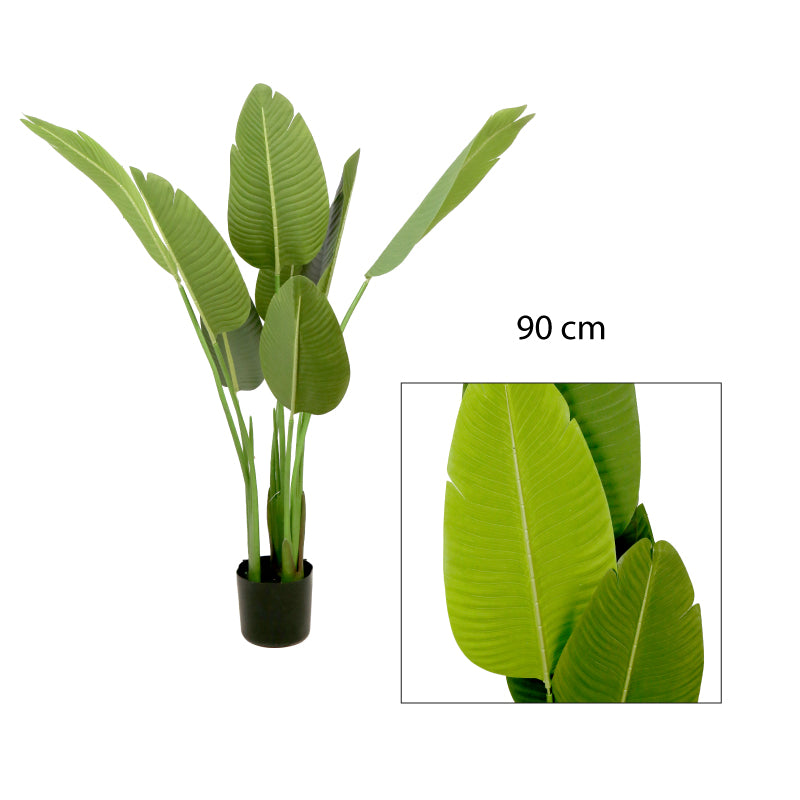 PLANTA ARTIFICIAL DE INTERIOR “PALMA VIAJERA” 90 CM