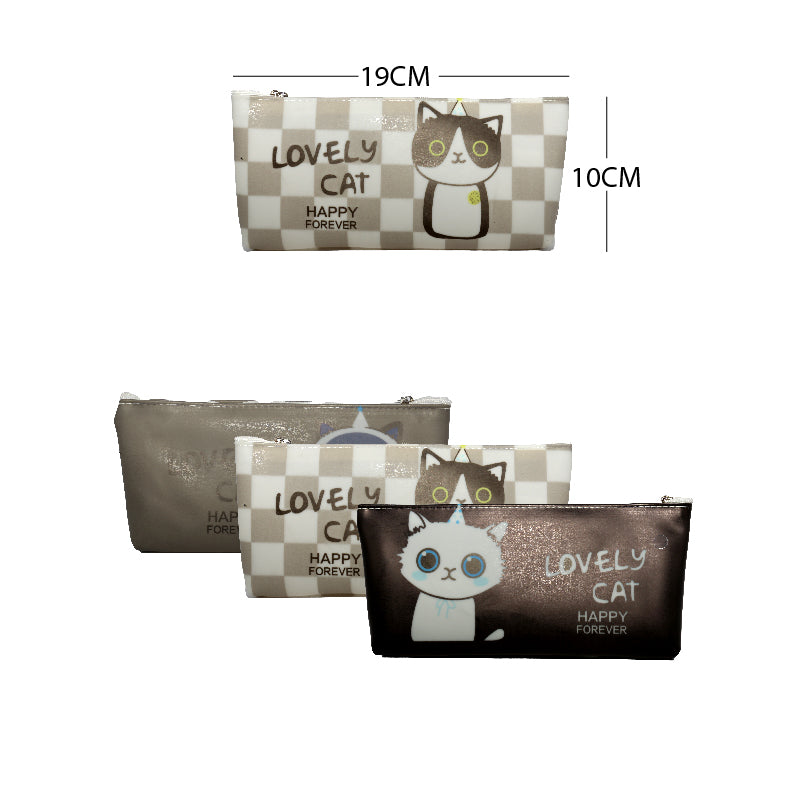 ESTUCHE CON DISEÑO DE GATITOS