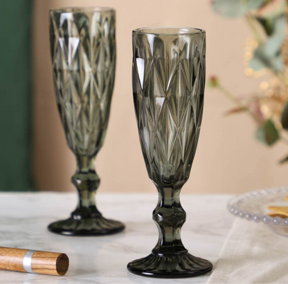 COPA DE VINO GRIS 160ML