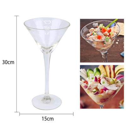 COPON DE VIDRIO GRANDE PARA CEVICHE/POSTRES/COCTELES