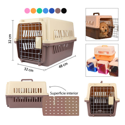 TRANSPORTADOR PARA MASCOTAS 32 X 48 CM