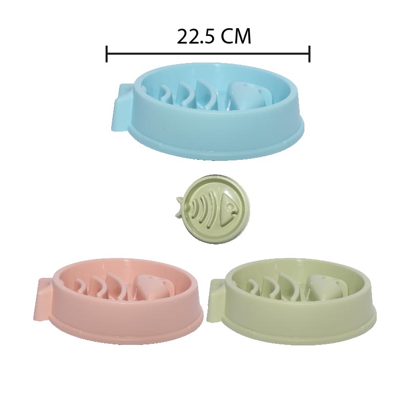COMEDERO PARA MASCOTA DISENO ANTI ANSIEDAD 22.5 CM