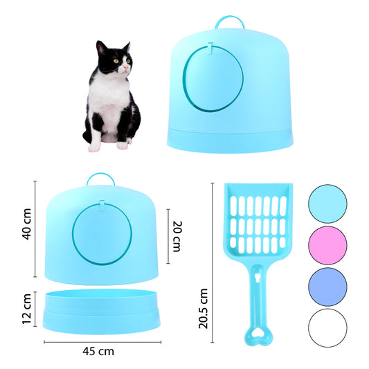 ARENERO CERRADO DESMONTABLE + PALA PARA GATOS