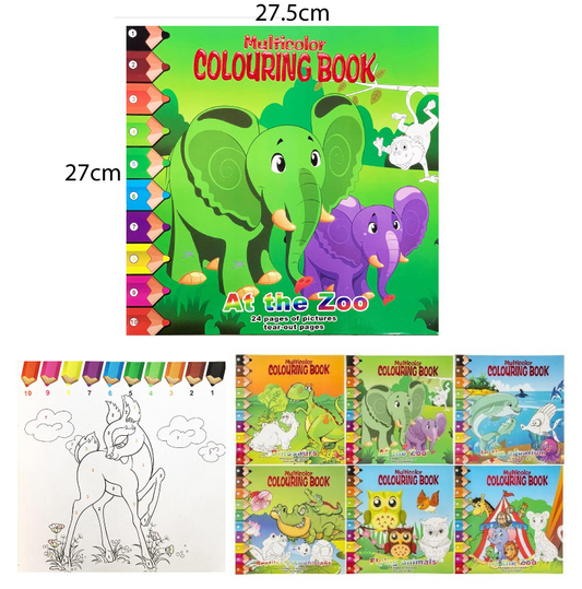 LIBRO PARA COLOREAR INFANTIL CON ENUMERACIÓN