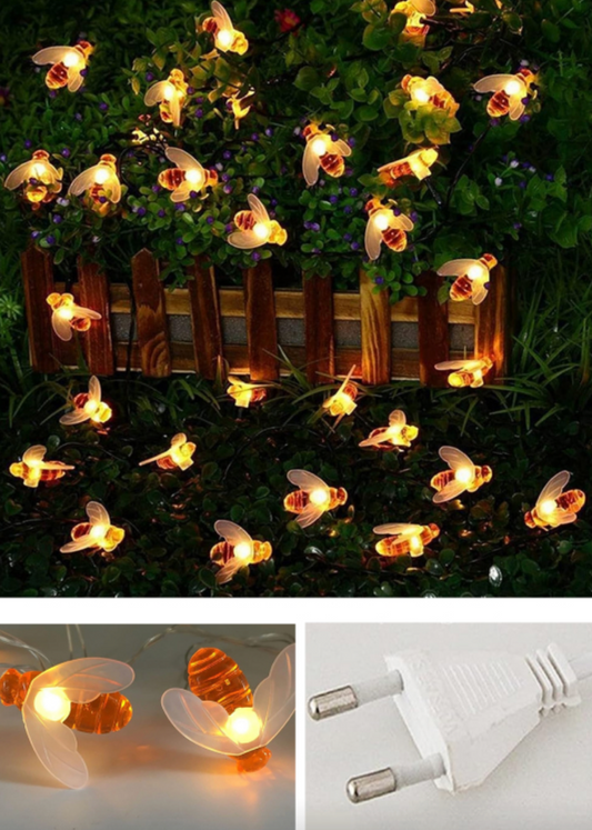 Luces led - diseño abeja