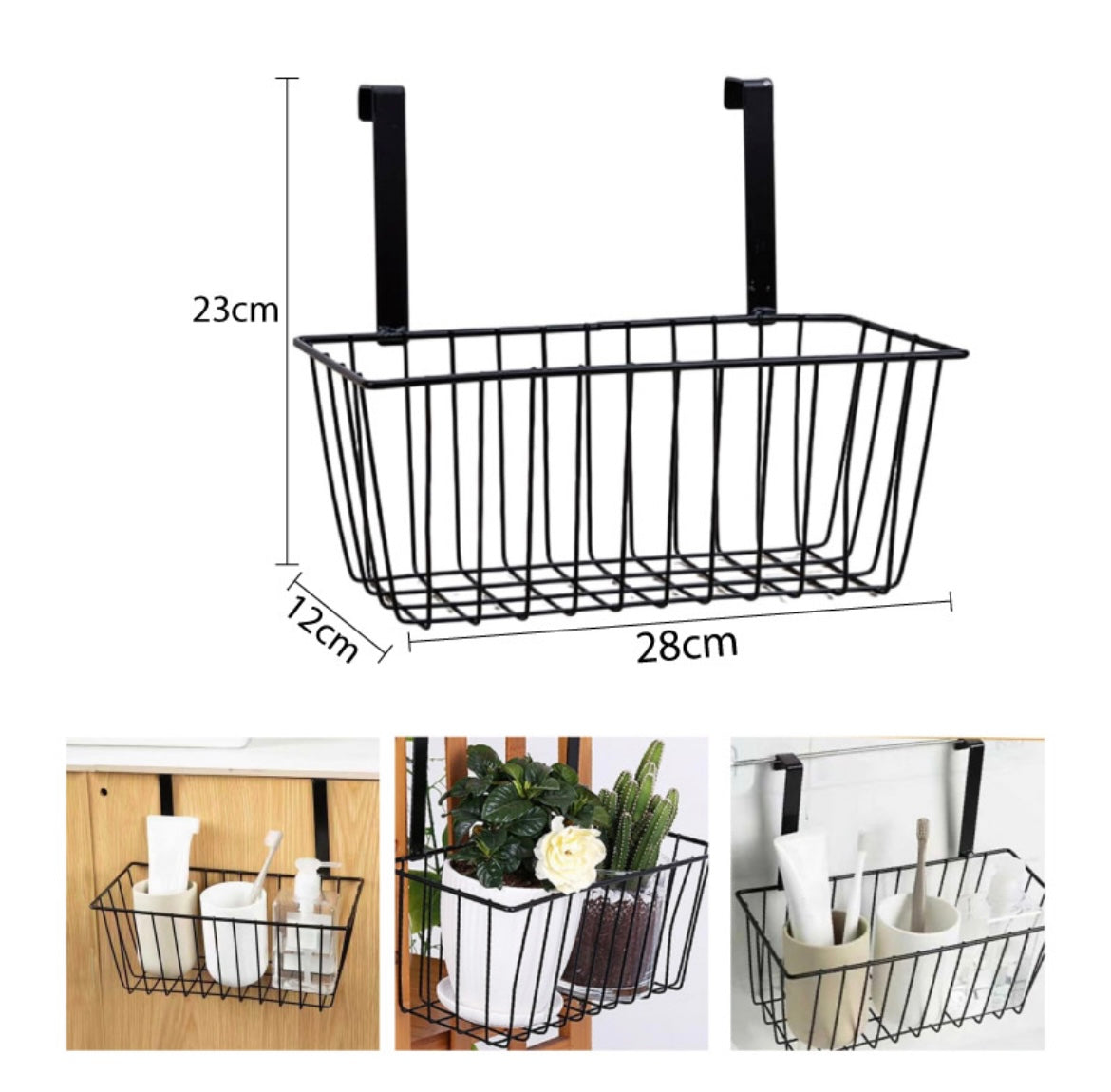 ORGANIZADOR COLGANTE PARA BAÑO Y COCINA