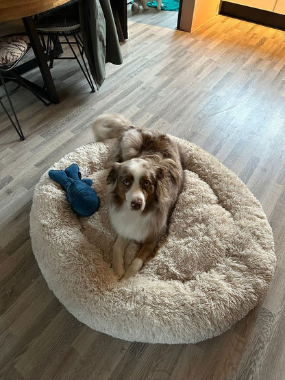 CAMA PELUDA PARA MASCOTAS D 60CM