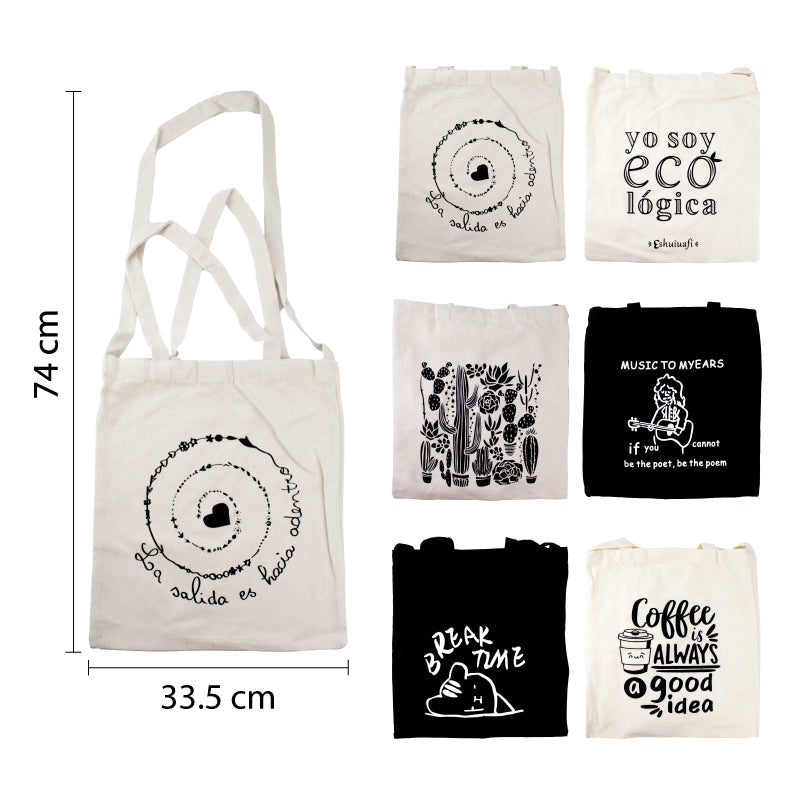 TOTEBAG  GRANDES DISEÑOS SURTIDOS