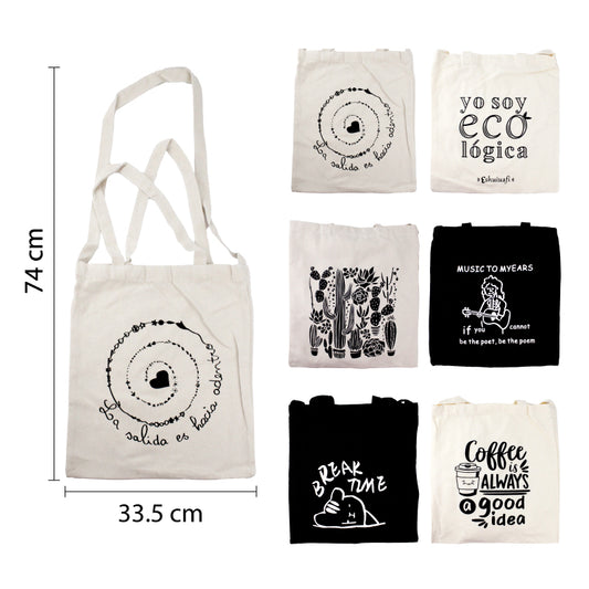 TOTEBAG  GRANDES DISEÑOS SURTIDOS