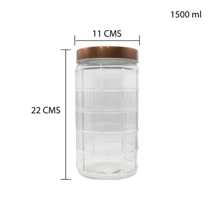 FRASCO ALMACENAMIENTO DE VIDRIO 1500 ML