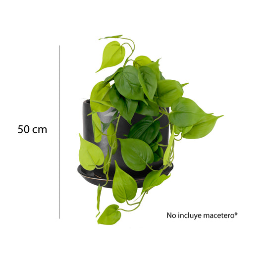 PLANTA ARTIFICIAL DE INTERIOR “POTUS O TREPADORA” 50 CM