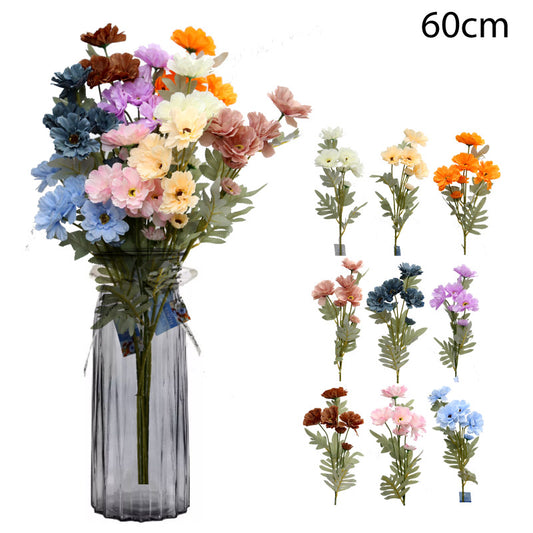 FLORES ARTIFICIALES – ZINNIAS DE HIBISCO