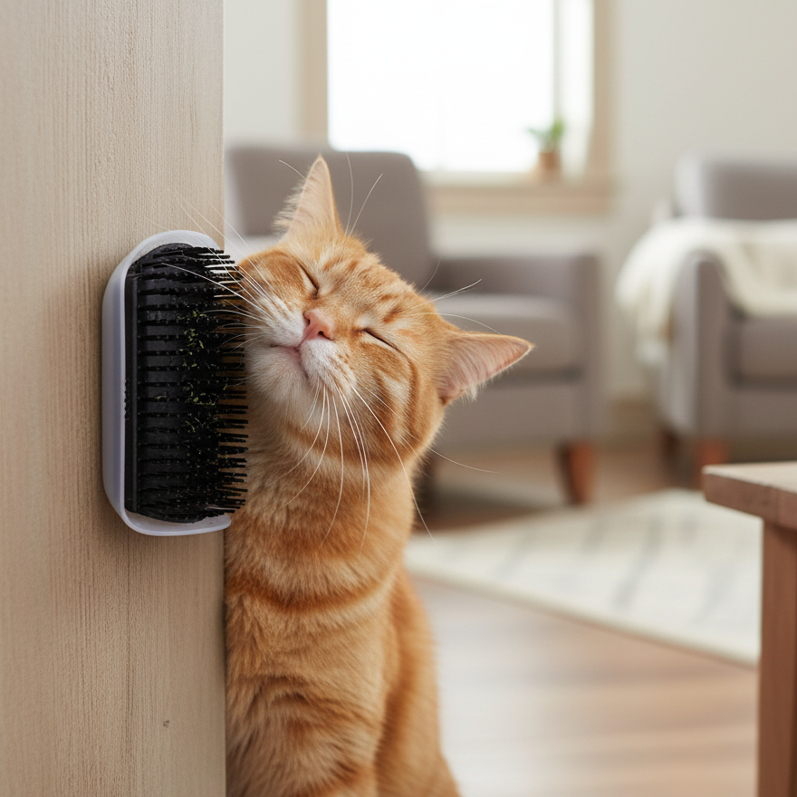 CEPILLO ESQUINERO RASCADOR PARA GATO