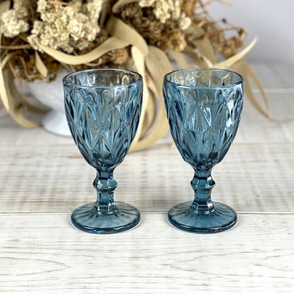 COPA DE VIDRIO AZUL 330ML V2