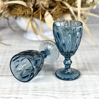 COPA DE VIDRIO AZUL 330ML V2