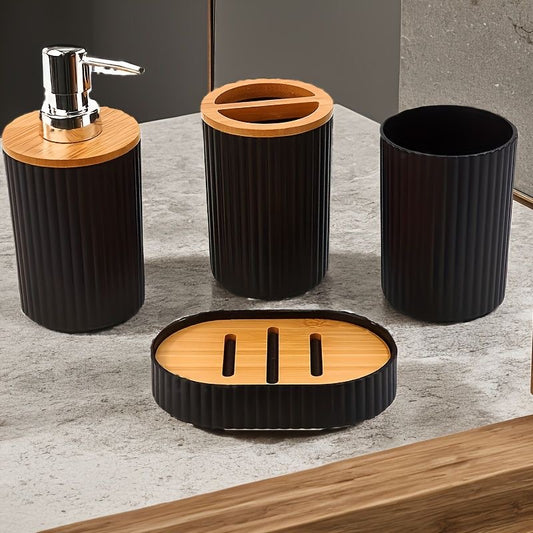 SET JUEGO DE BAÑO DE 4 PCS