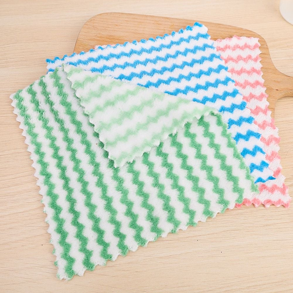 SET 5 PAÑOS PARA LAVAR PLATOS – 25 X 25 CM
