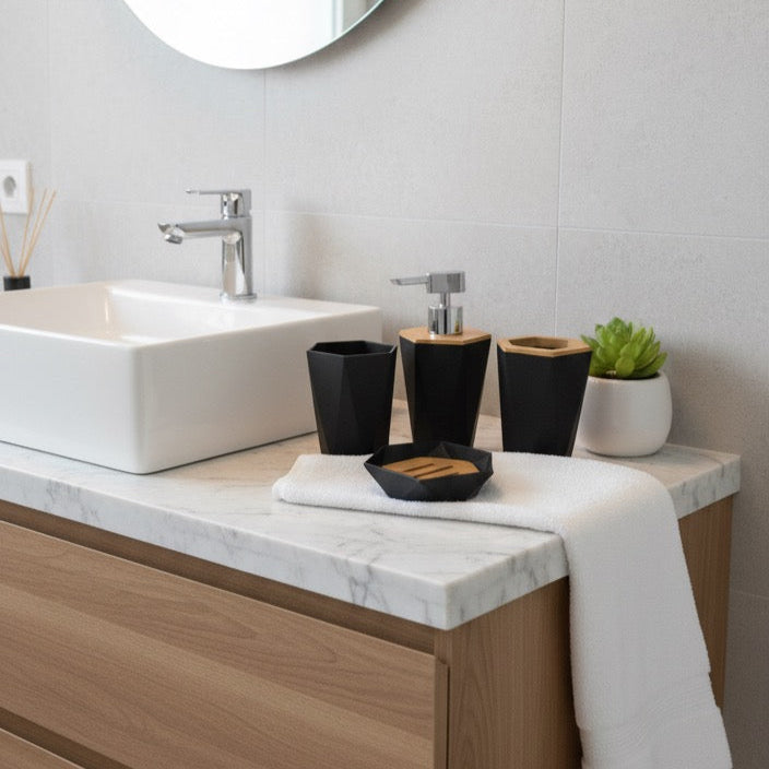 SET JUEGO DE BAÑO DE 4 PCS