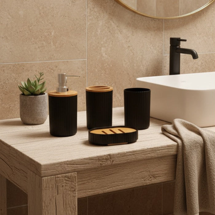 SET JUEGO DE BAÑO DE 4 PCS