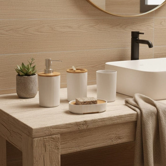 SET JUEGO DE BAÑO DE 4 PCS