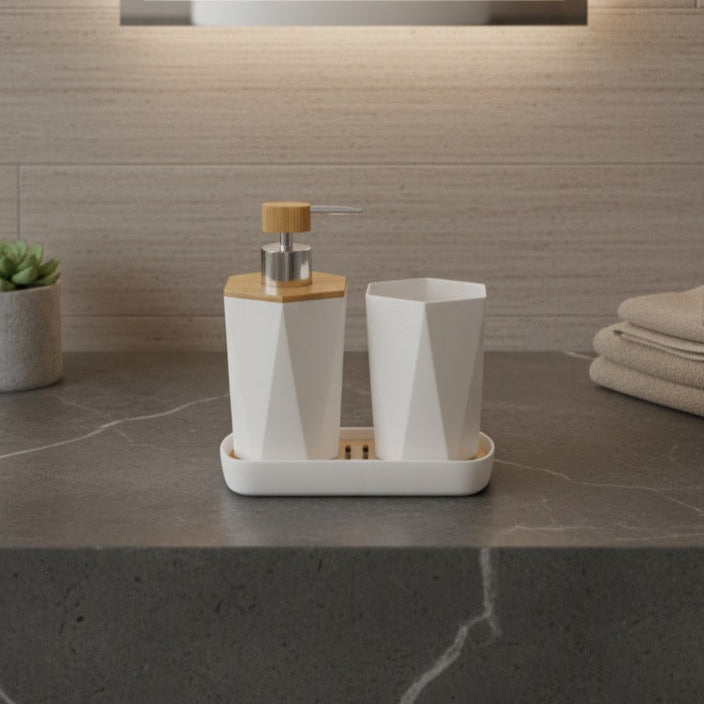 SET JUEGO DE BAÑO DE 3 PCS