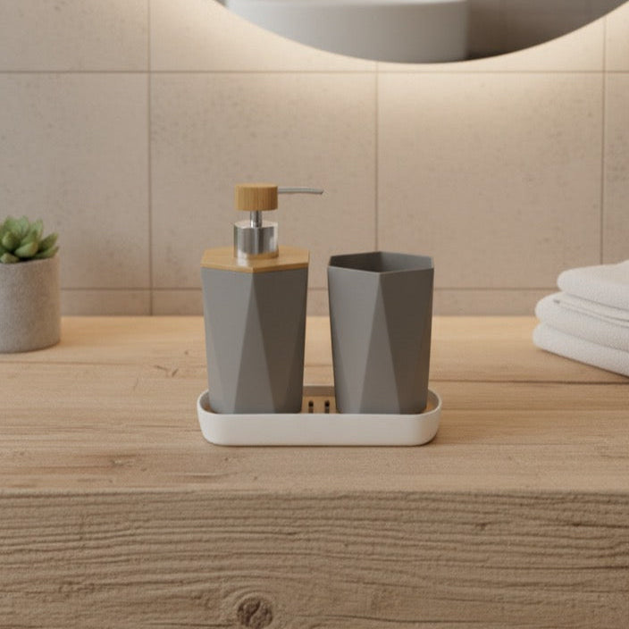 SET JUEGO DE BAÑO DE 3 PCS