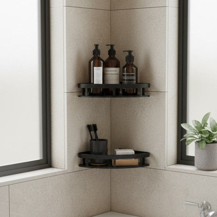 Repisa esquinera de plástico