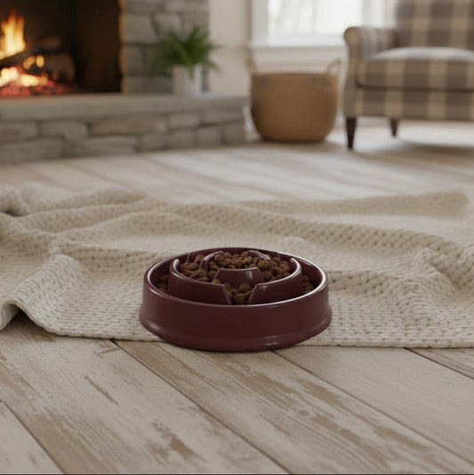 PLATO PARA MASCOTAS- ANTI ANSIEDAD 19 CM