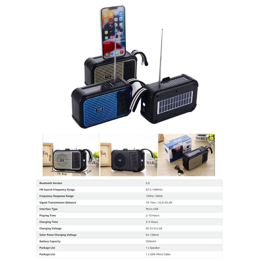 PARLANTE PORTATIL CON SOPORTE PARA CELULARES