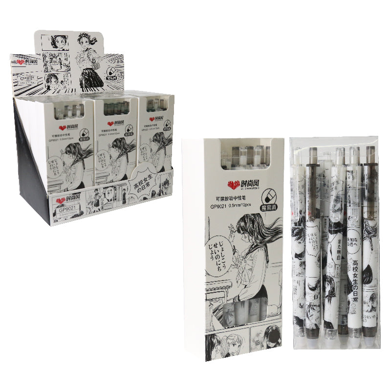 BOLIGRAFO TINTA GEL 0.5mm x12PCS – ANIMÉ