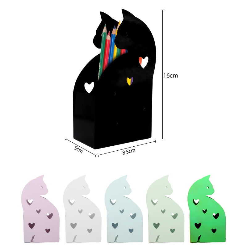 PORTALAPICES CON DISEÑO GATO