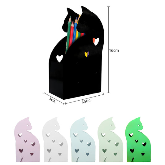 PORTALAPICES CON DISEÑO GATO