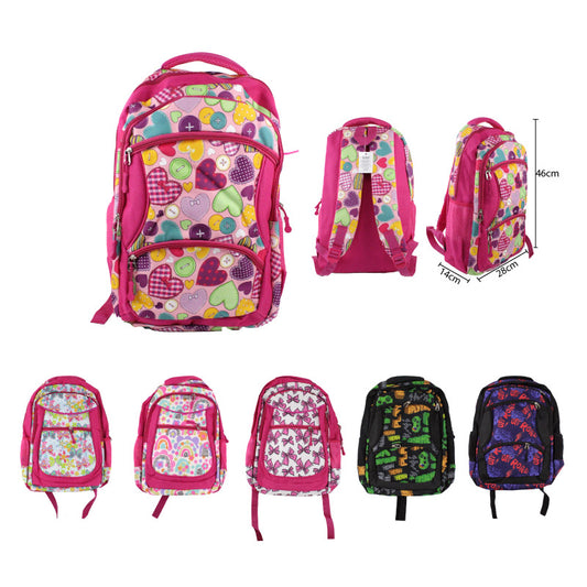 MOCHILA INFANTIL CON DISEÑOS ENTRETENIDOS