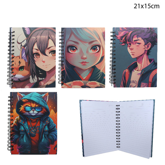 CUADERNOS ANIME A5 LINEAL