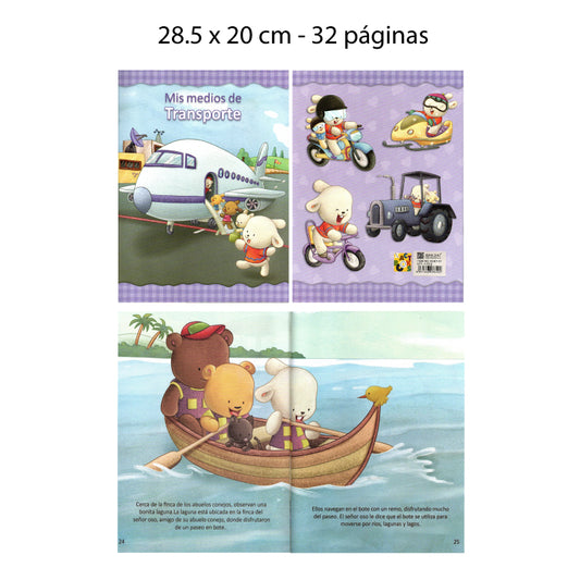 LIBRO DE CUENTO INFANTIL “MIS MEDIOS DE TRANSPORTE”