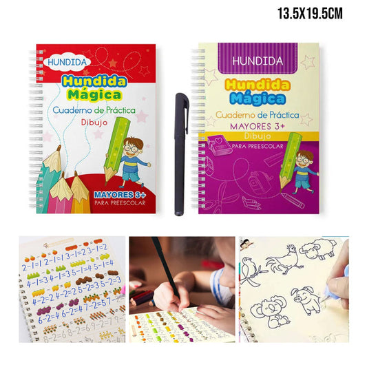 CUADERNO DE PRÁCTICA PREESCOLAR – DIBUJOS